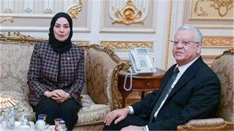 رئيس مجلس النواب يلتقي سفيرة مملكة البحرين