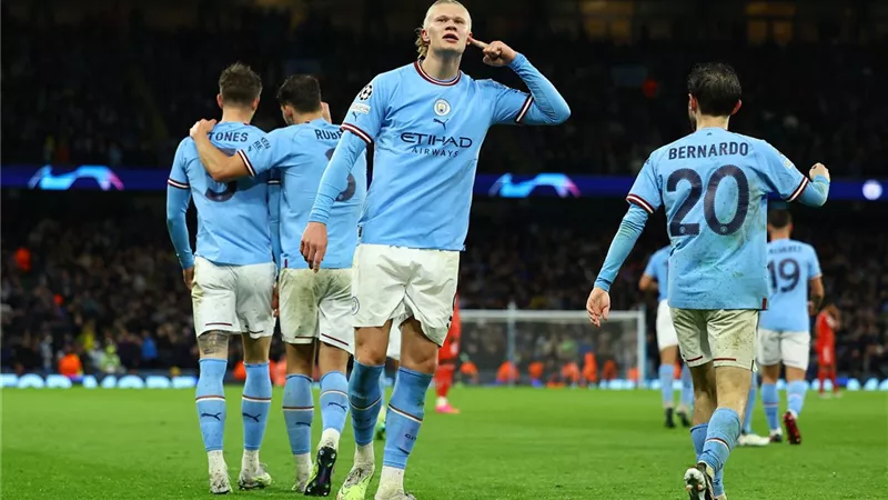 هالاند يقود تشكيل مانشستر سيتي الرسمي أمام إيفرتون بالدوري الإنجليزي