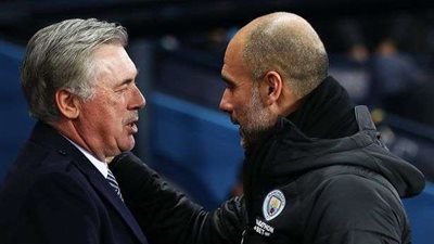 تاريخ لقاءات جوارديولا وأنشيلوتي قبل مواجهة إياب نصف نهائي دوري الأبطال