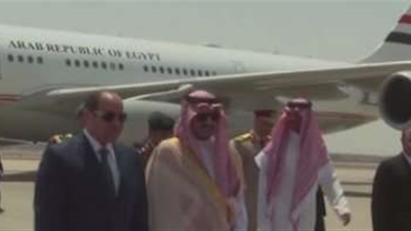 وصول الرئيس السيسي