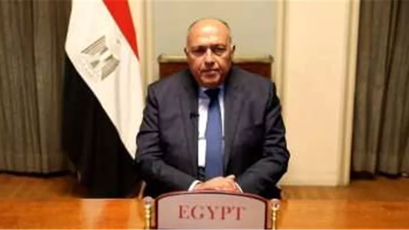 سامح شكرى يلتقى وزير الخارجية السعودى على هامش اجتماعات جدة