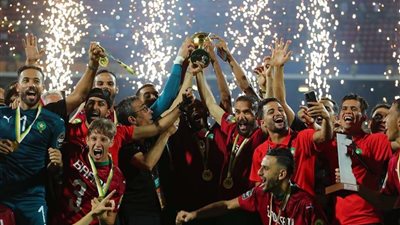 المغرب بطلا لإفريقيا ورحيمي هدافا لها .. فيديو
