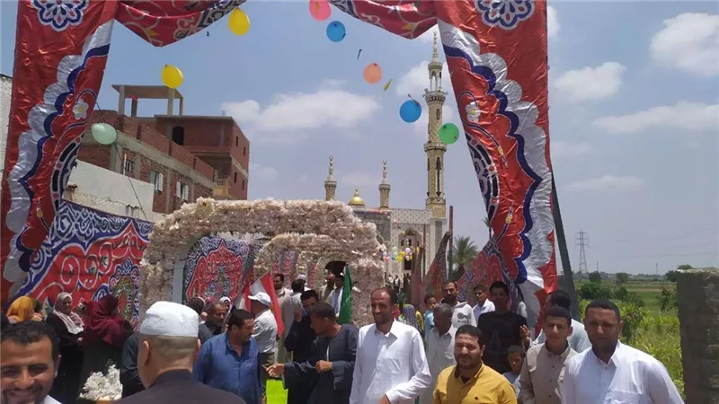 أوقاف الإسماعيلية تفتتح مسجد النور المحمدي بقرية النمارطة