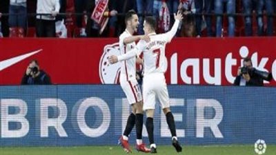 إشبيلية يفوز على برشلونة بثنائية نظيفة و يضع قدما في نهائي كأس إسبانيا