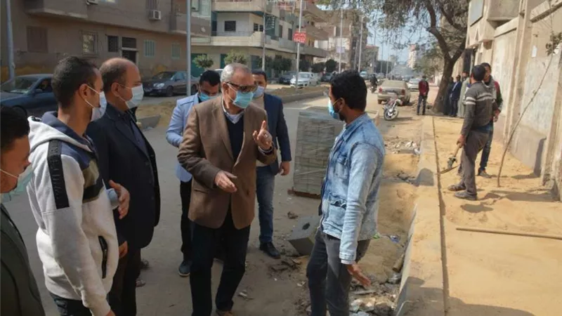 محافظ القليوبية يتفقد عددا من المشروعات بمدن المحافظة
