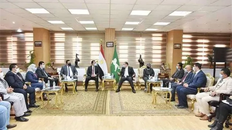 أعضاء التنسيقية في ضيافة محافظ الشرقية لعرض مشاكل وهموم المواطنين