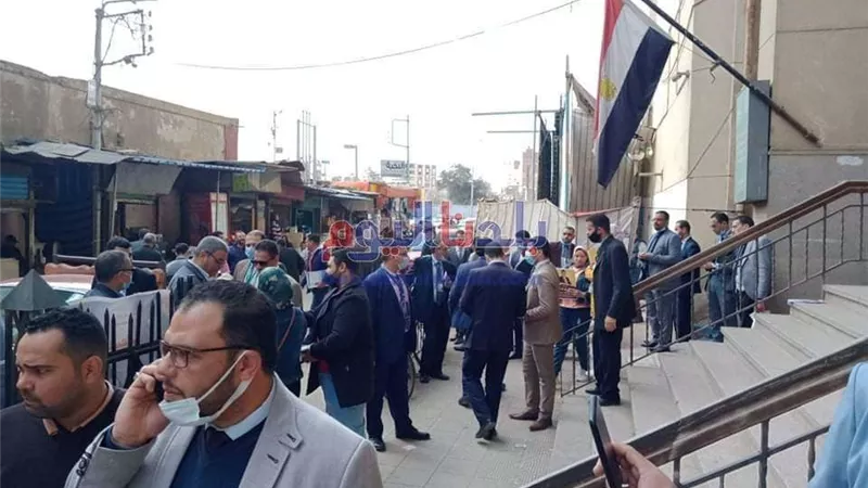 إقبال متوسط فى انتخابات نقابة المحامين بالغربية