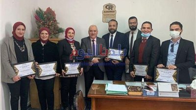 بعد زيارة 3291 منشأة.. وكيل صحة المنوفية يكرم إدارة العلاج الحر
