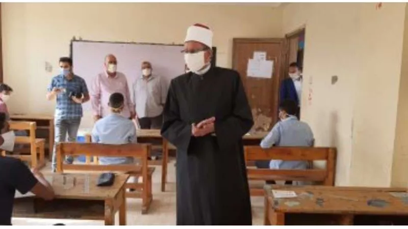 جدول امتحانات الفصل الدراسى الأول لجميع مراحل الأزهر
