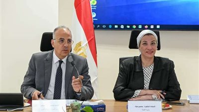 وزيرا البيئة والري يناقشان تطبيق مفهوم الاقتصاد الأزرق في مصر