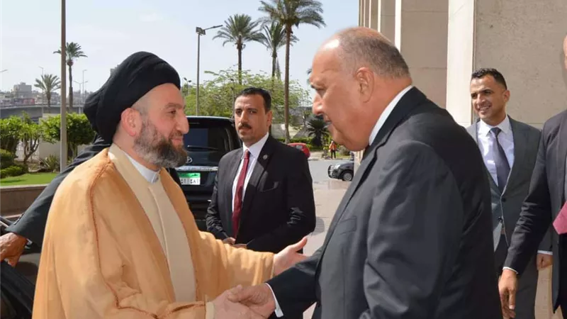 وزير الخارجية يستقبل السيد عمار الحكيم رئيس تيار الحكمة الوطني العراقي