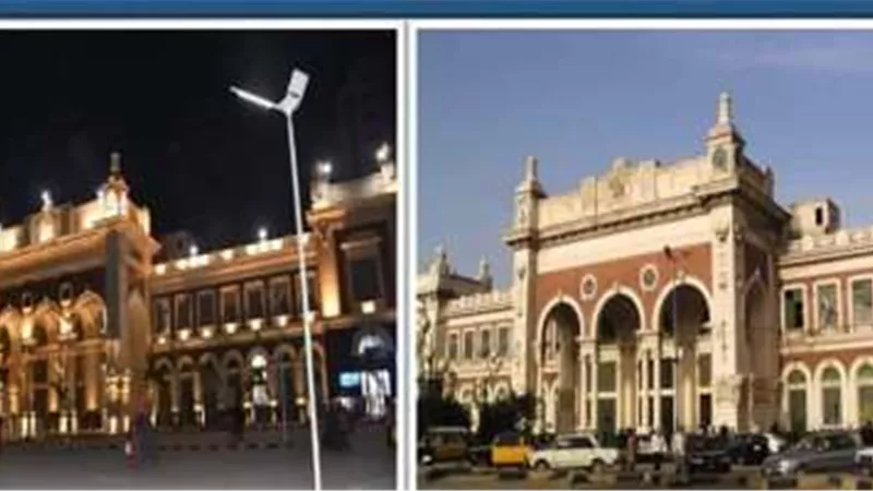 السكة الحديد تنشر صور محطات السكة الحديد قبل وبعد التطوير