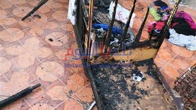 بسبب الضغط العالي..  إصابة طفلتين بحريق في شقة بحلوان