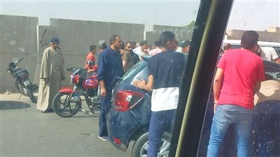 حادث تصادم يتسبب في كثافات مرورية أعلى الدائري اتجاه المريوطية