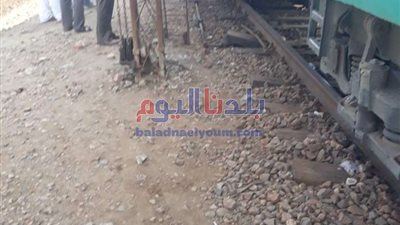 مصرع شخص سقط من القطار بمزلقان الفردان بالإسماعيلية