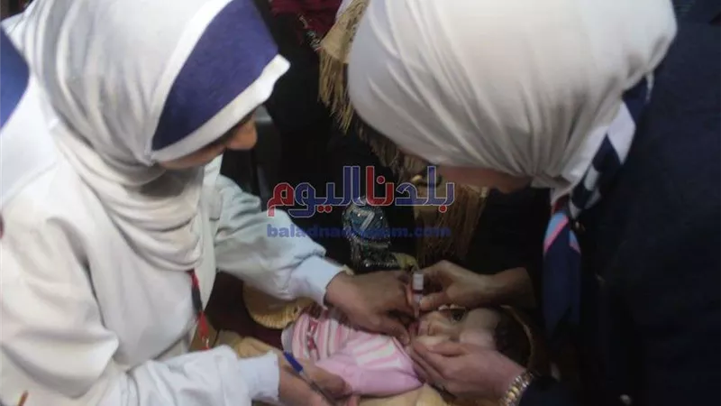 انطلاق حملتين للتطعيم ضد شلل الأطفال بالمحافظات