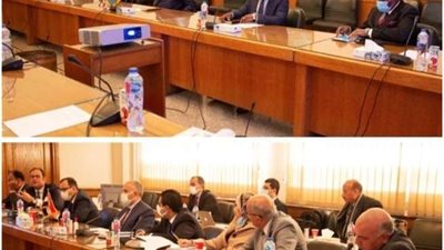 وزير الري يستقبل منسق خلية العمل المعنية برئاسة الكونغو للاتحاد الإفريقي