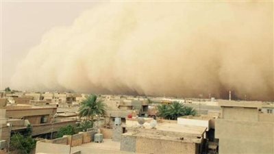 الأرصاد الجوية تحذر من عاصفة رملية خلال نهاية الاسبوع.. فيديو