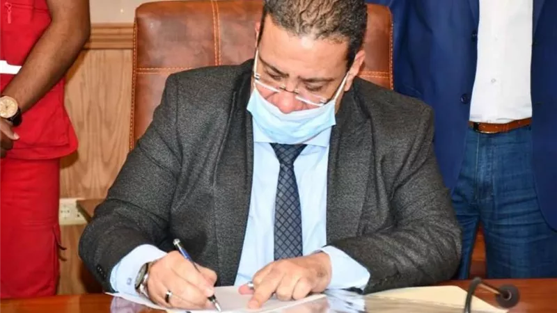 بروتوكول تعاون بين جامعة القناة ومعهد إعداد القادة بحلوان