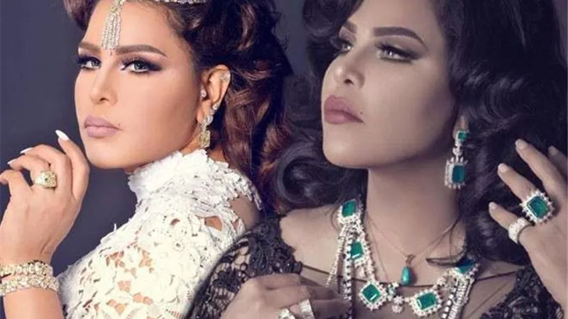 شاهد.. قصر الفنانة أحلام يخطف أنظار متابعيها