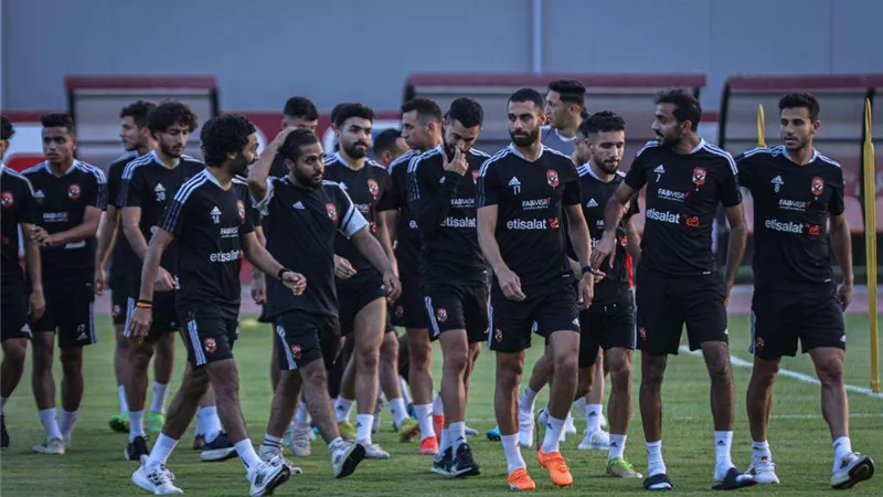 الأهلي يواصل تدريباته استعدادًا لمباراة العودة أمام الوداد في دوري أبطال أفريقيا