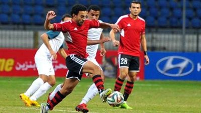 التعادل السلبي يحسم الشوط الأول بين حرس الحدود والداخلية