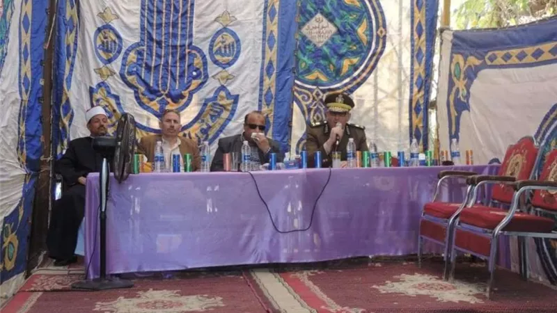 الداخلية تنجح في إتمام الصلح في النزاع القائم بين أفراد عائلتين بسوهاج