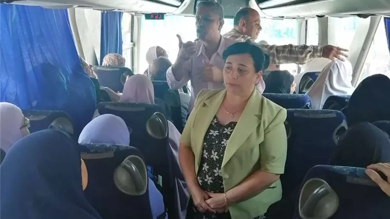 تضامن المنوفية تودع 180 من حجاج الجمعيات الأهلية