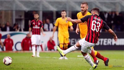 بث مباشر.. مباراة ميلان وروما في الدوري الإيطالي