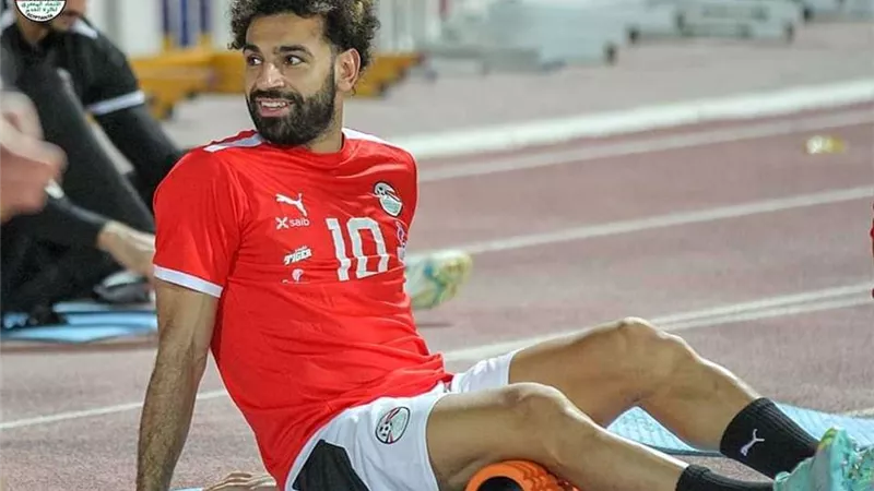 محمد صلاح يظهر في مران منتخب مصر استعداداً لمواجهة غينيا