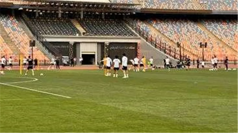 منتخب مصر يخوض تدريبه الأول باستاد القاهرة استعدادًا لمباراتي غينيا و جنوب السودان