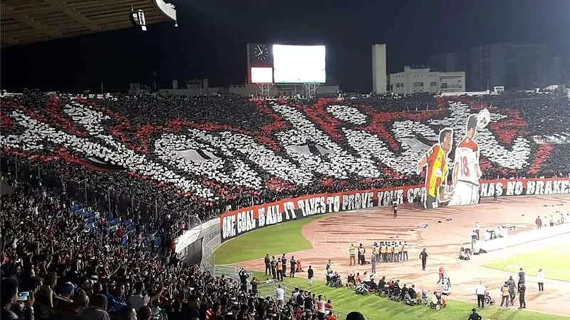 توافد جماهير الوداد على ملعب محمد الخامس
