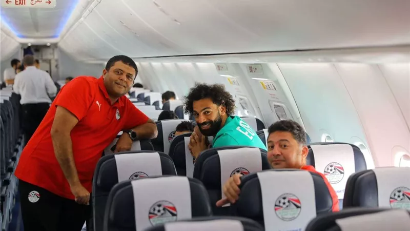 بعثة منتخب مصر تطير للمغرب استعدادًا لمواجهة غينيا
