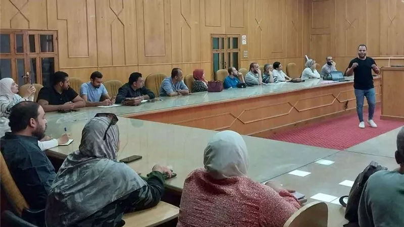 اجتماع طارئ لمراجعة أعمال ترصد الشلل الرخو الحاد ما قبل المراجعة الخارجية بصحة الاسماعيلية