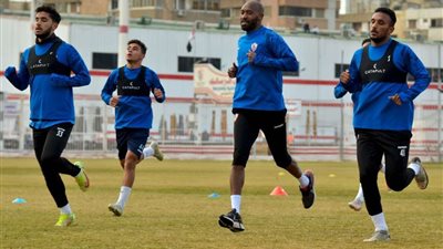 فقرة بدنية وتأهيلية للاعبي الزمالك قبل مواجهة فاركو