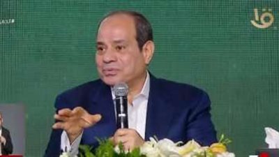 الرئيس السيسي: الحكومة تدخلت في سعر الصرف لتثبيت سعر الدولار