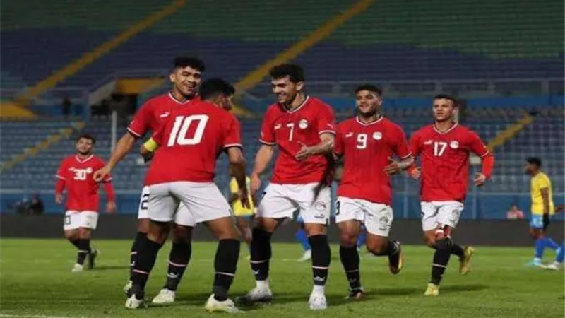 المنتخب الأولمبى يتعادل مع غانا 1-1 استعدادا لأمم أفريقيا
