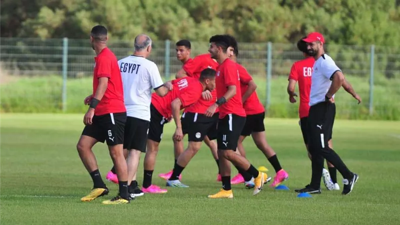 المنتخب الأولمبي يؤدي أول تدريباته بالرباط استعدادًا لكأس الأمم الأفريقية