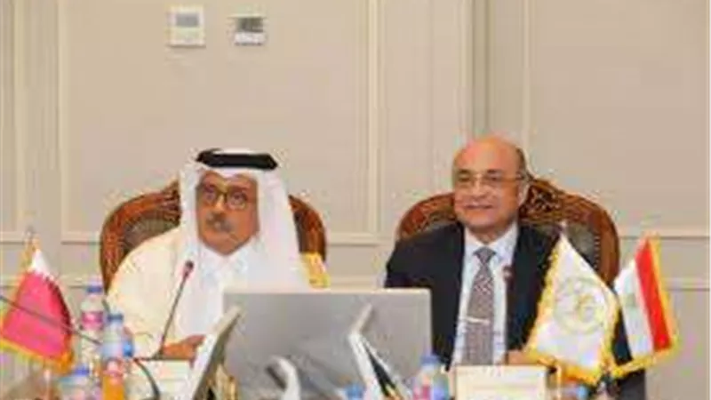 وزير العدل يستقبل نظيرة القطري بالعاصمة الإدارية