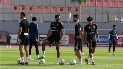 الأهلي يواصل تدريباته استعداداً لمواجهة حرس الحدود في الدوري المصري