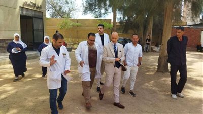 وكيل وزارة الصحة بالشرقية يتفقد سير العمل بمستشفى حميات الزقازيق