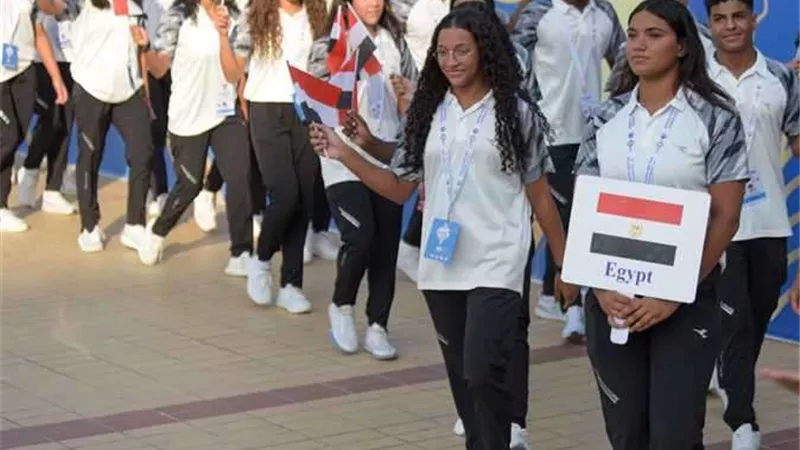 افتتاح مبهر لبطولة العالم للناشئين للسباحة بالزعانف في القاهرة