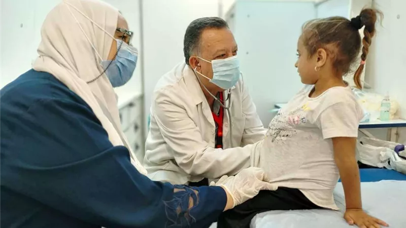 قوافل طبية للقري الأكثر احتياجا ضمن مبادرة حياة كريمة بالمنيا