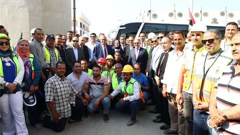 وفد برلماني يتفقد مشروع محطة صرف صحي العصلوجي بمدينة الزقازيق