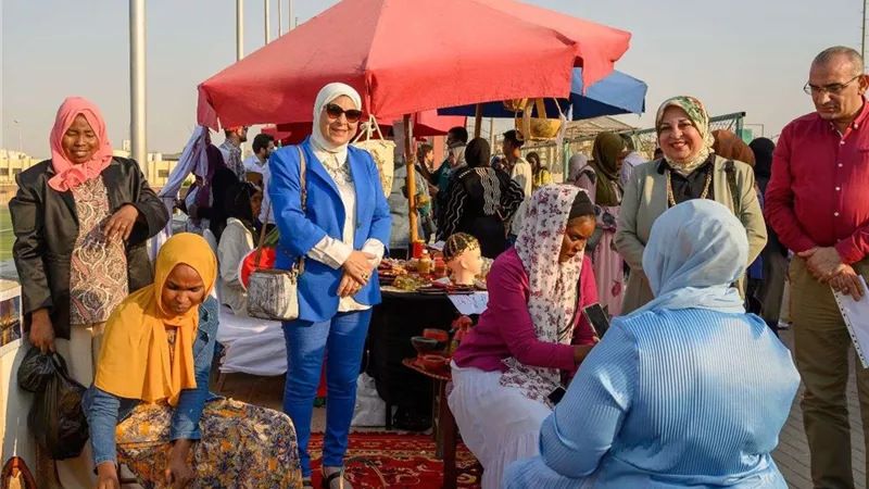 وزارة الشباب والرياضة وهيئة تردى زوم السويسرية تحتفلان بيوم اللاجئ
