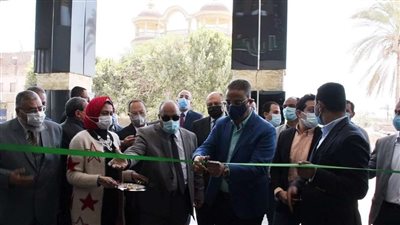 محافظ الفيوم يفتتح مستشفى الفيوم الدولي