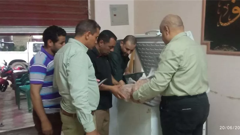 تحرير 37 مخالفة فى 4 مراكز في حملات تموينية مكثفة بالمنيا