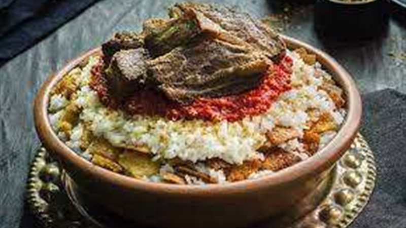 طريقة عمل الفتة