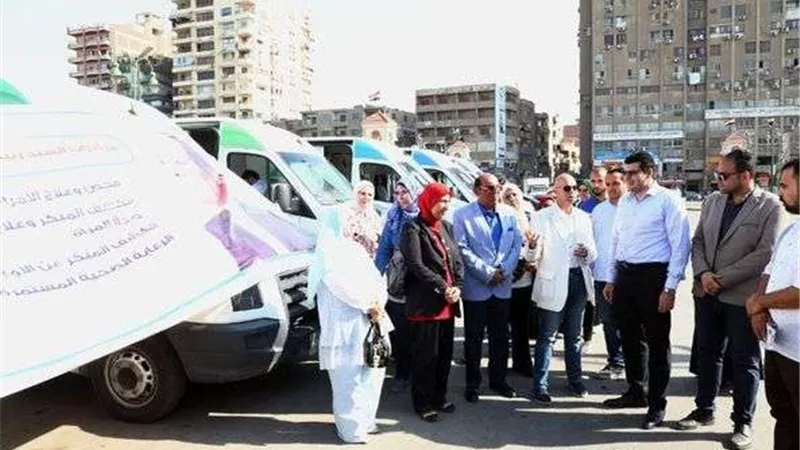 انطلاق حملة 100 يوم صحة بمراكز ومدن الشرقية