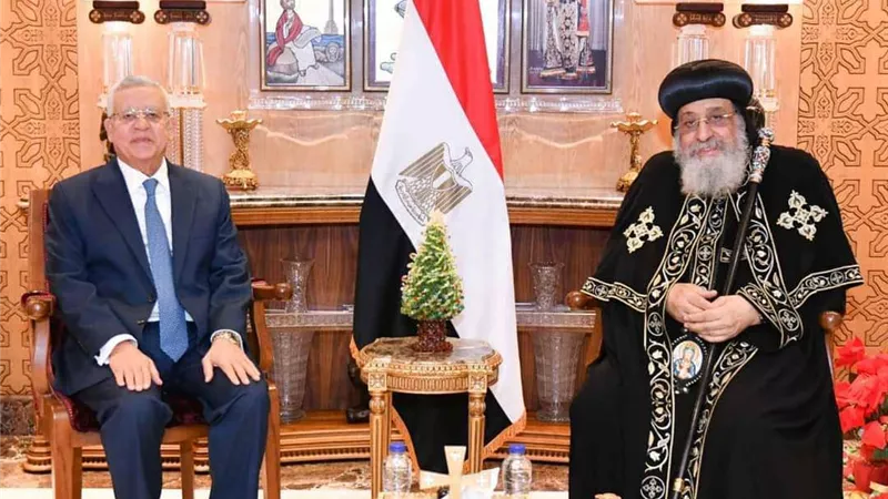 البابا تواضروس يهنئ رئيس مجلس النواب بـ عيد الأضحى المبارك
